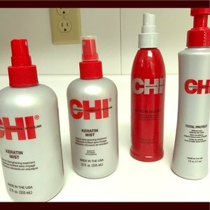 Chi products-keratin mist,total protect,iron guard